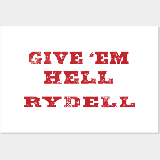 Rydell High Cheer Wall Art by The E Hive Design